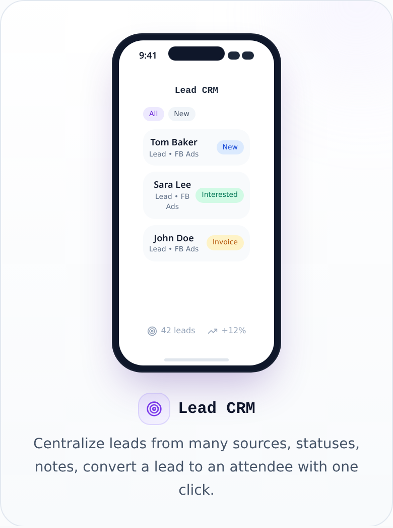Lead CRM
